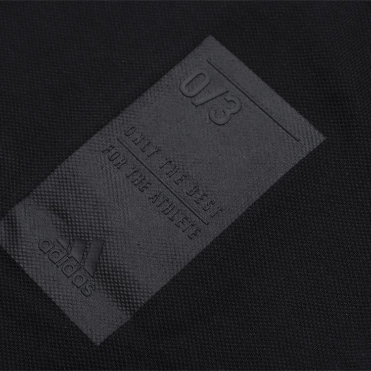 Adidas Solid Color Versatile Casual Sports Short Sleeve T-Shirt Men Tops Black EH3731