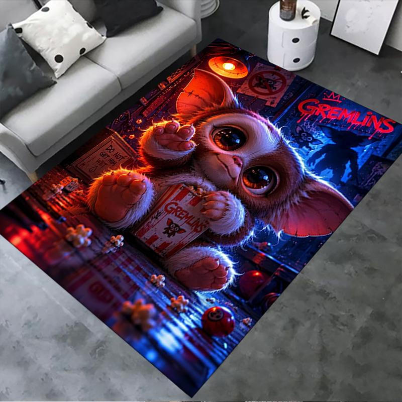GREMLINS GIZMO Carpet Rug for Living Room Bedroom Home Sofa Decoration,Kids play Non-slip Floor Mat