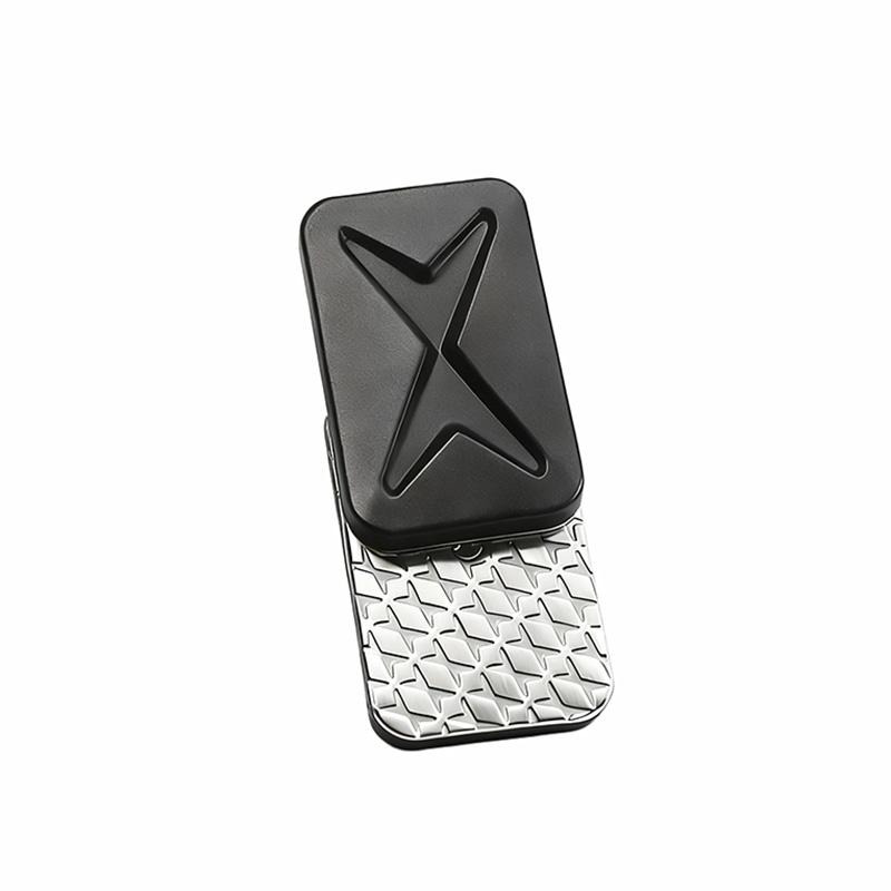 X E Fingertip Gyroscope Mechanical Magnetic Metal Infinite Push Card Fingertip Slide Adult Stress Relieving Fingertip Toy