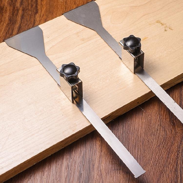 Fissaggio di Posizionamento per Pannello Cassetto Multiuso Morsetto Regolabile Fermo Regolabile Strumento in Acciaio Montaggi Senza Attrezzi