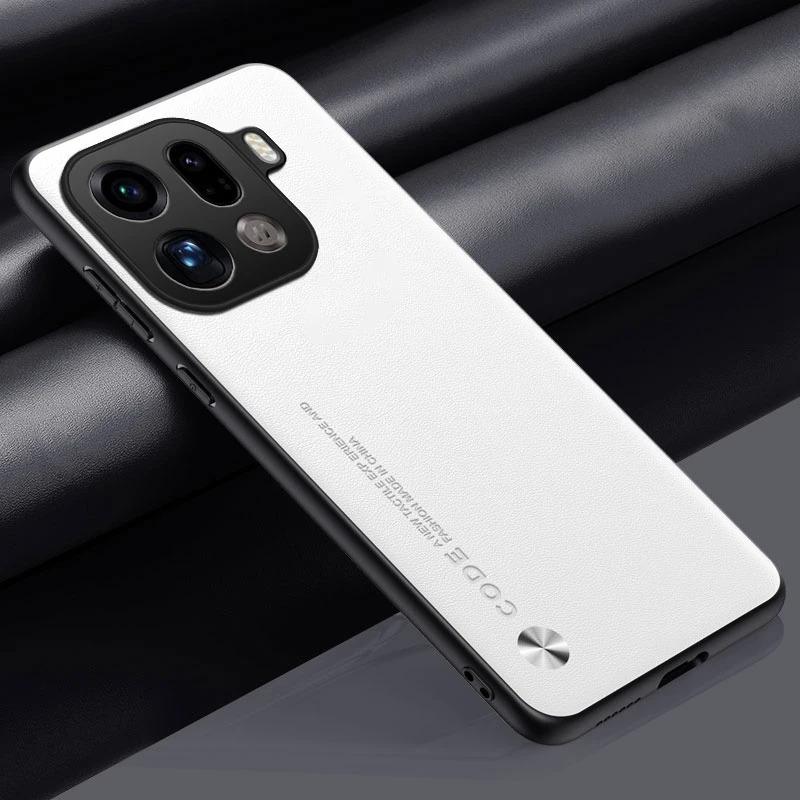 EUCAGR PU Leather Case For OPPO Find X9S Pro Find X9 Ultra Back Cover Shockproof Full Protection Phone Case For OPPO FindX9 Pro