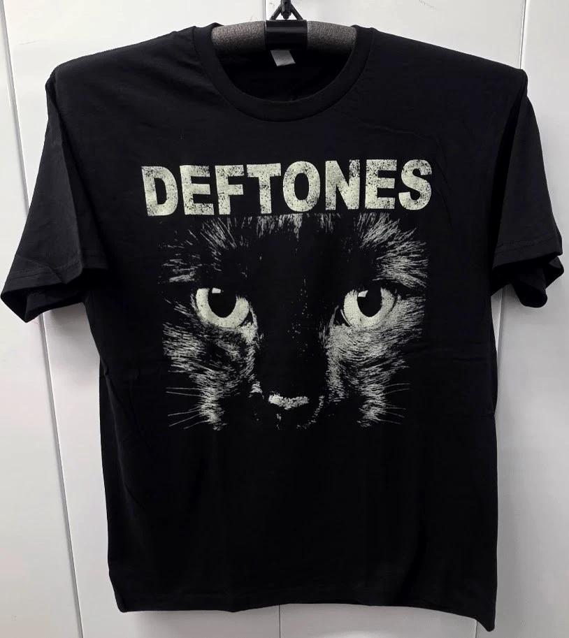 DEFTONES Футболка Sphynx Рок Ну-метал Тройник 100% Хлопок Взрослый Черный Новый M