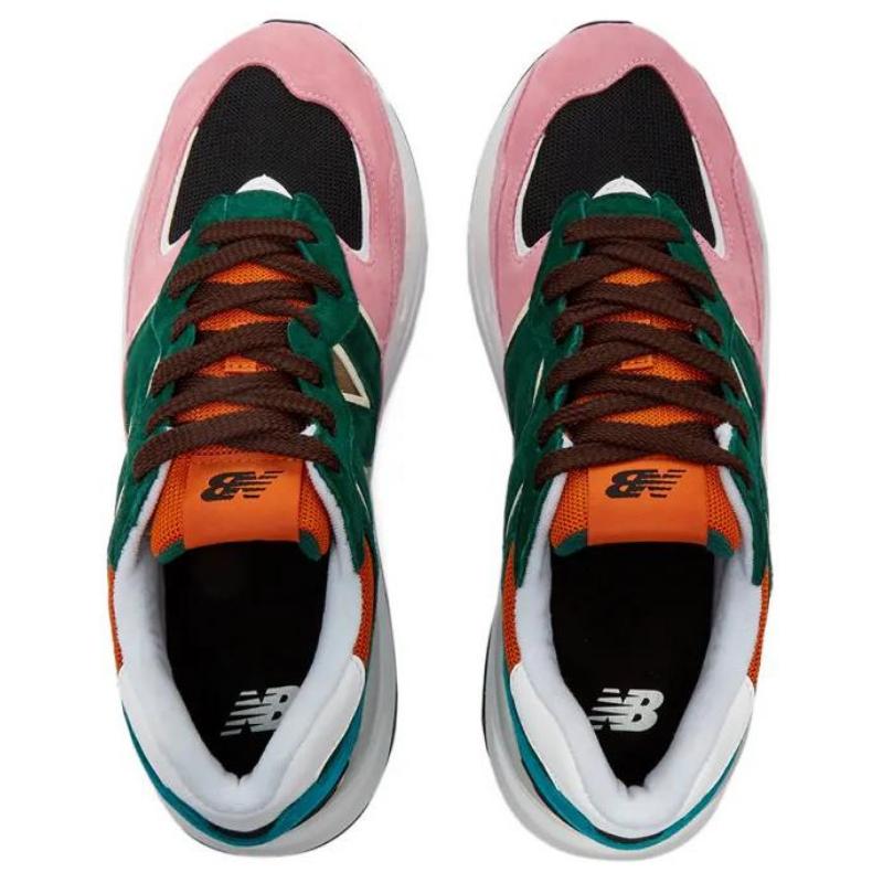 New Balance 57/40 Pink Lemonade Green Black Orange Sneakers M5740FM1