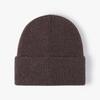 Reach Certified Wool Hat, Brand Oem Solid Color Winter Outdoor Cold And Warm Knitted Hat