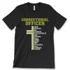Correctional Officer New Mens Shirt Faith Makes All Things Possible Love Top Tee