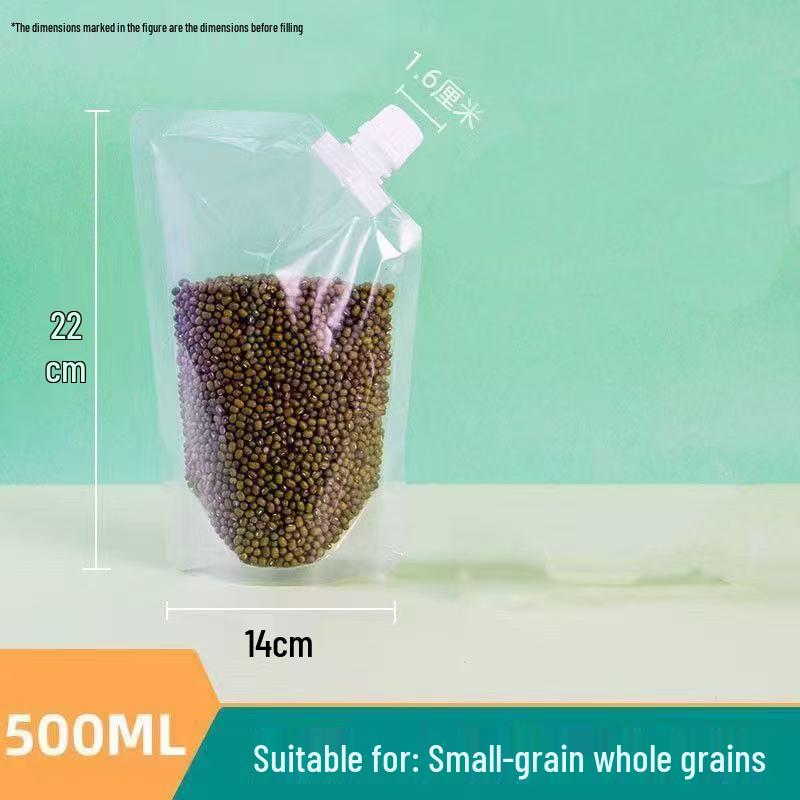 Large Grain Storage Bag with Spout Seal for Home Use