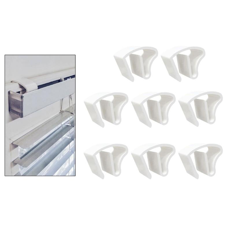 Curtain Holdbacks Pinch Pleat Hooks Strong Plastic Curtain Fixing Hooks For Home Office Window Easy to Installation