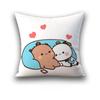 Bubu Dudu Pillow Cover Birthday Wedding Gifts 45X45 Cushions Covers Dakimakura Throw Pillows Square Pillowcase Cute