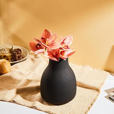 Blumenvase mit rostbeständiger Beschichtung | Stilvolles und leicht zu reinigendes Finish | Kompaktes Design für moderne Dekoration | Bouquet-Vase (Klein)