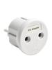 EU--Plug Adapter Plastic Grounding Socket Grounding Anti-static Wall Plate Sockets For Earthing Socket Travel Adapter