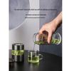 Fuguan Fengya Double-Layer Tea Infuser Glass Cup