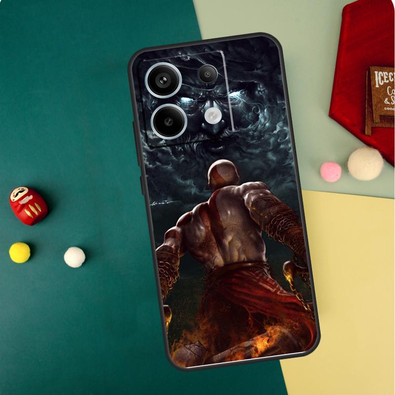 God Of War Case For Xiaomi Redmi Note 13 14 12 11 10 15 Pro Plus Redmi 13 15 14C 13C 15C 10C 12C Funda