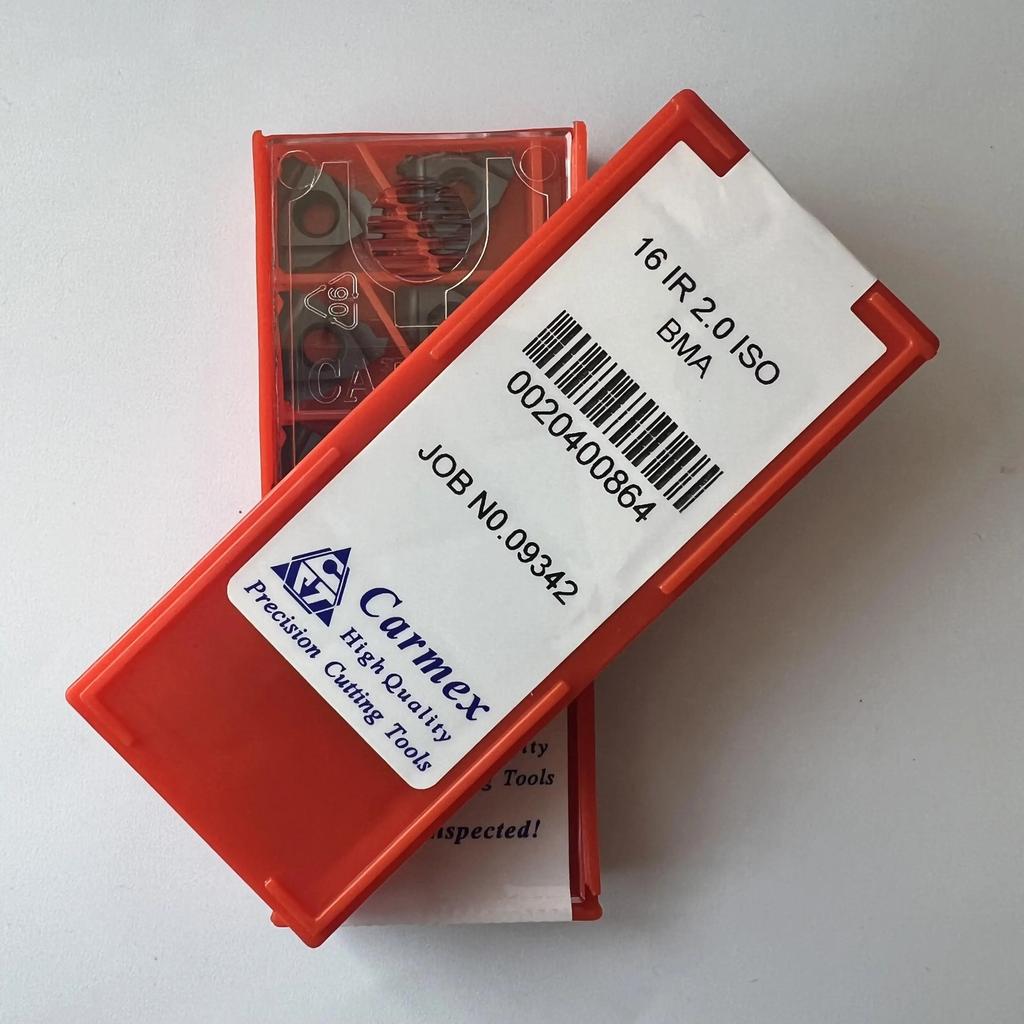 Original / 16IR2.0ISO BMA / Industrial indexable Carbide Inserts 10 Pcs