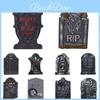 Halloween Foam Tombstone Decoration For Scaring Neighbors And Party Guests