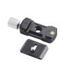 SWFOTO LT Click Shoe Clip Base Set Compatible with RRS Click Shoe Knob Clip Base Aluminum Alloy Material DDC-26 + (Red) / (26mm)