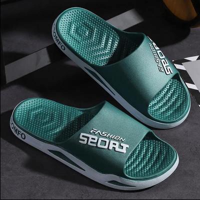 Fashion Men's Summer Slippers Outdoor Non-Slip Thicken EVA Beach Flip Flops for Men Home Bathroom Comfortable Sandals and Slippers