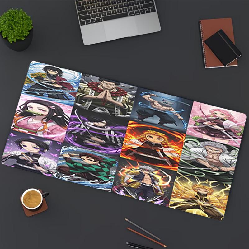 Demon Slayer Print Mouse Pad, for Keyboard Pad Laptop PC Mat for Office Home Use, Desk Decor, Perfect Birthday Gift for Gamers
