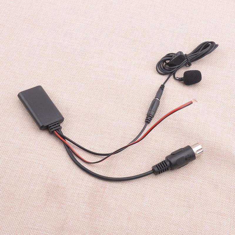 Bluetooth Audio Music AUX Cable Adapter With Microphone Fit For Kenwood 13-pin CD Stereo