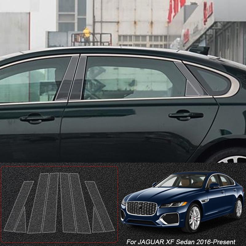 B-Säule TPU Auto Schutzfolie für JAGUAR F-PACE I-PACE XE XF XJ E-PACE 2010-2026 Auto Fenster Karosserie Lack Aufkleber Zubehör