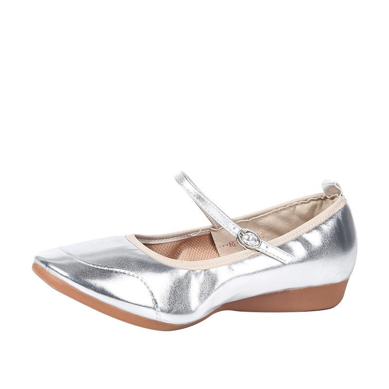 Cross-border New Latin Dance Square Dance Shoes Low-top Soft-soled Dance Shoes Women's Shallow Mouth Modern Dance Shoes