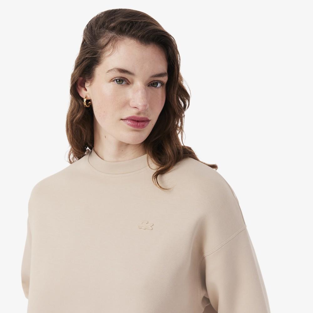 Lacoste Women's Double-Face Soft Crewneck Sweatshirt SF0046-56GX6F