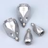 Kit de Bicos para Limpeza de Esgotos 1/2" 3/8" Bico Jato de Aço Inoxidável Bico Cinzel Acessórios para Lavadora de Alta Pressão 5000 Psi