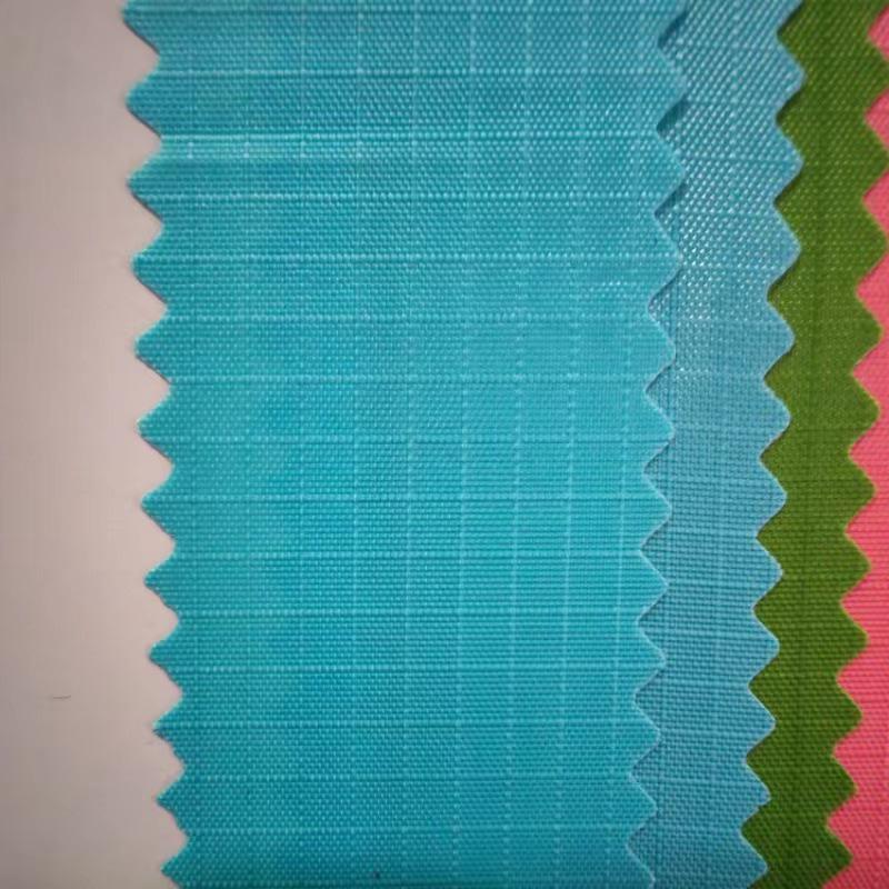 Waterproof Three-Grid PU Polyester Fabric for Bags and Tablecloths
