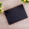 Photo Album Black Pages 8 Inch Wood Scrapbook DIY for Valentines Baby Lovers Anniversary Day Birthday Christmas Gift