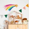 Self-adhesive Wall Stickers Star Splatter Rainbow for Kids Room Bedroom Living Room Home Decor