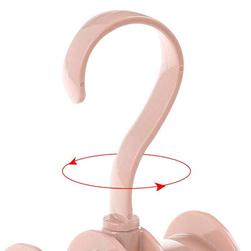 Strapazierfähiger Taschenständer Halter Heimschrank Hut Seidenschal Schals Geldbörse Handtasche Aufbewahrung Gebogener Kleiderbügel Haken Wandregal