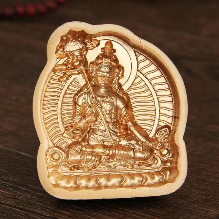 Miniature 3D Buddhist Figures Making Molds, Yellow Tantric Casting Tools, Variety Shapes, DIY Mold Crafts, Buddhism Supplies