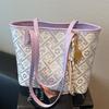 2025 Summer New Fashion Large-capacity Casual Tote Bag Women's Bag High Value Niche Design Commuter Shoulder Bag