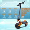 2026 new X5 6000W dual motor electric scooter 60v 40ah large battery with seat 11 inch tires EU electric scooter cargo hold