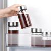 GIANXI Coffee Glass Cup Outdoor Mini Transparent Vacuum Airtight Cups Milk Cola Juice Storage Jar Kitchen Accessories