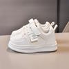 Kids Summer Breathable Mesh White Shoes Boys Girls Hollow Out Casual Sneakers Lightweight Comfortable Walking Shoes