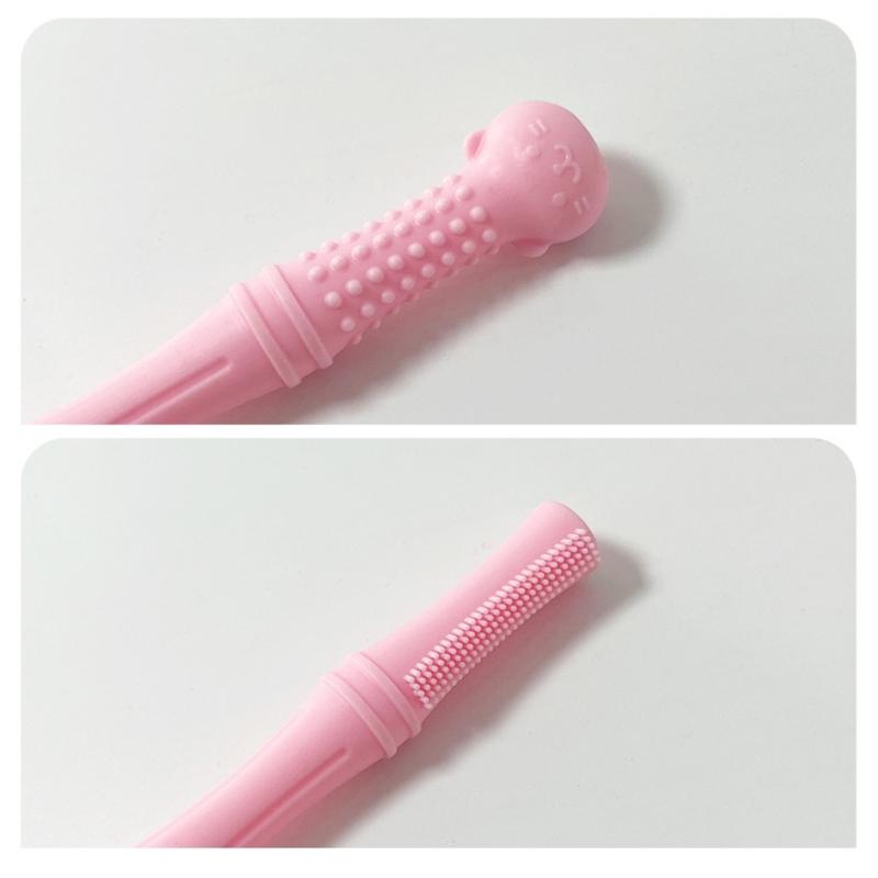 Baby Molars Baby Teether Toys Chew Straws Toy Hollow Teether Tubes Teething Relief Baby Teether Chew Tube 6'' In Length