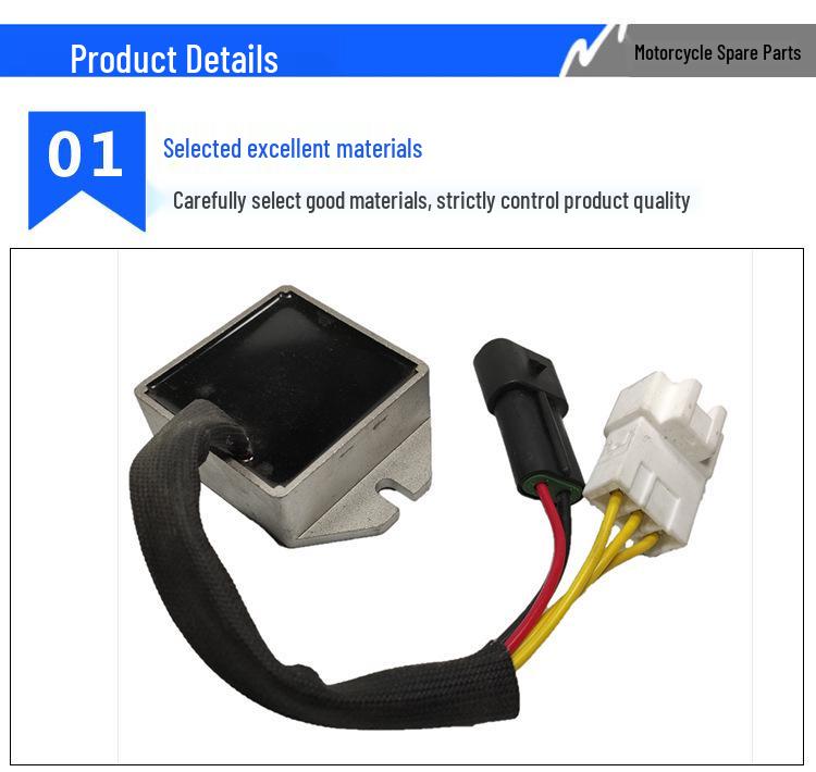 Gleichrichter für Ski-Doo Touring 380F/500F/500, Teilenummer 515175546/0630-255