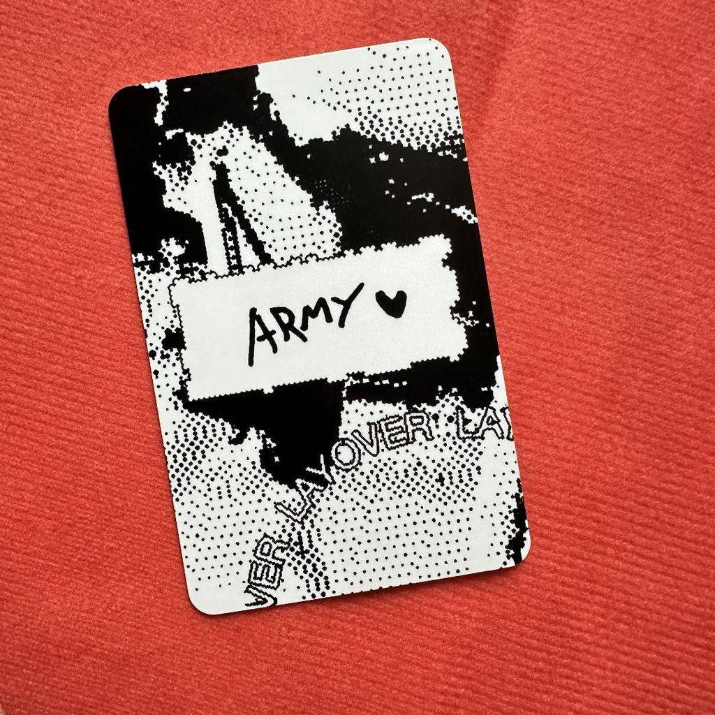 [USED] BTS Bangtan Boys Taehyung Trading Card Butter Sanok