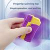 Creative 2 In 1 Decompression Fidget Spinner Gun Funny Fidget Toys Automatic Rebound Mini Gun Toy Kids Stress Relief Gifts