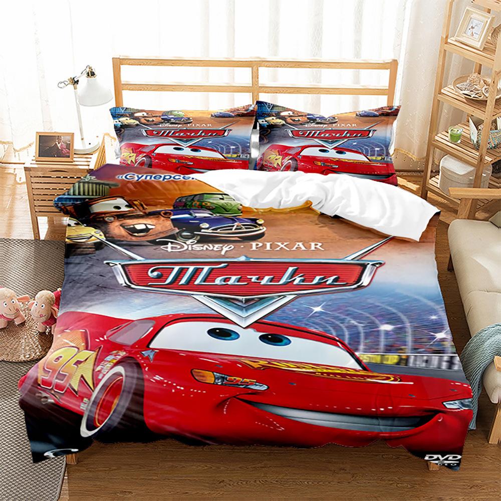 3D Digital Printing Quilt Cover Pillowcase Bedding Home Textile Four-Piece Set