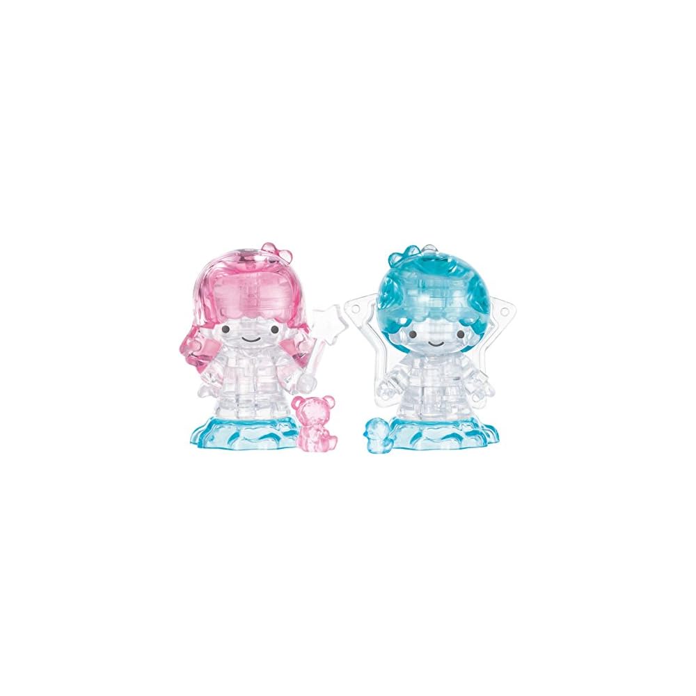 Crystal Gallery Little Twin Stars 41-Piece 3D Jigsaw Puzzle Educational Toy
