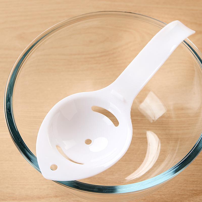Extended Handle Egg White Separator, Egg Yolk Separator, Egg White Filter, Kitchen Cooking Egg Separator Egg Strainer