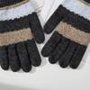 Men's Purl Knitted Thermal Gloves Wool New Style Cold-proof Cycling