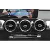 For Benz GLB W247 20-22 Carbon Fiber Style Central Console Air Outlet Vent Trim