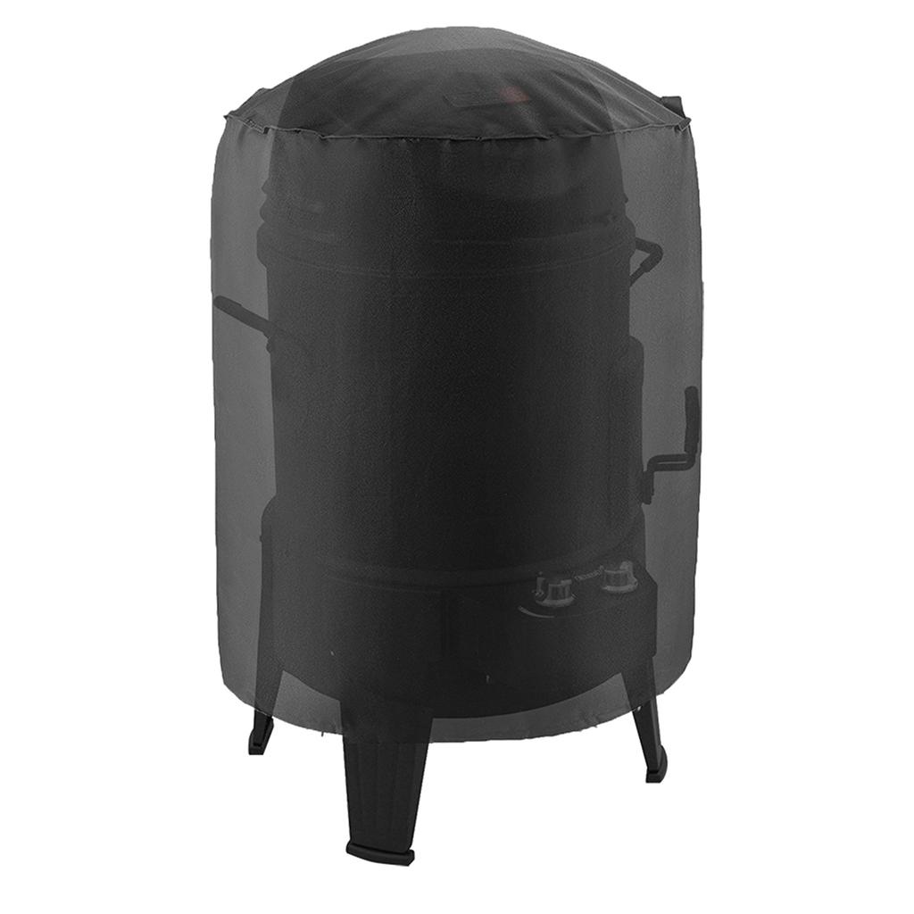 Wasserdichte Grillabdeckung für den Außenbereich, regendicht, langlebig, Staubschutz, Schwarz