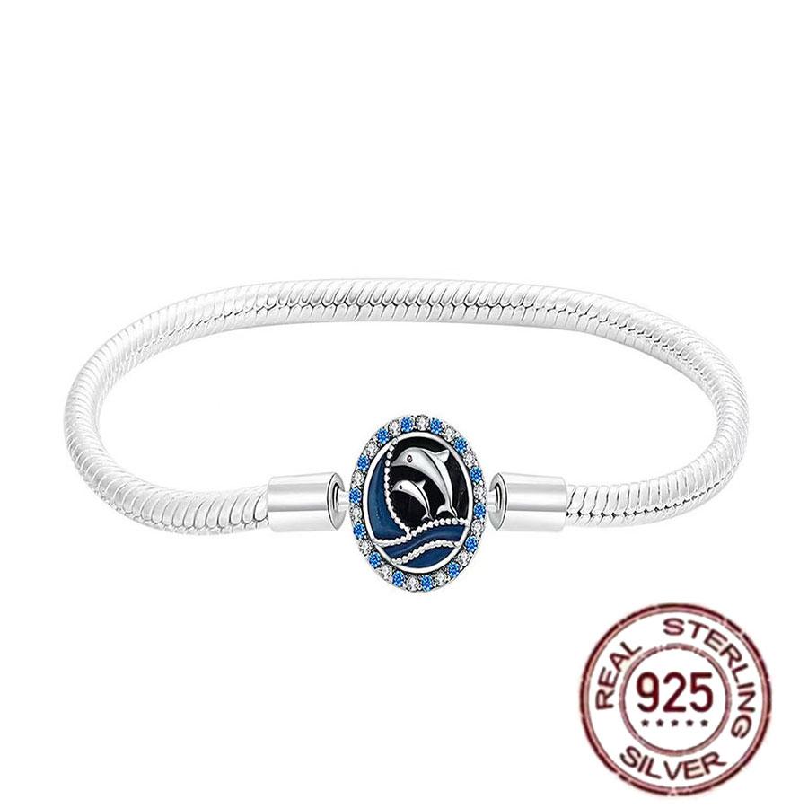 S925 silver heart-shaped crown snake bone chain perfect for DIY bracelet stylish and elegant jewelry