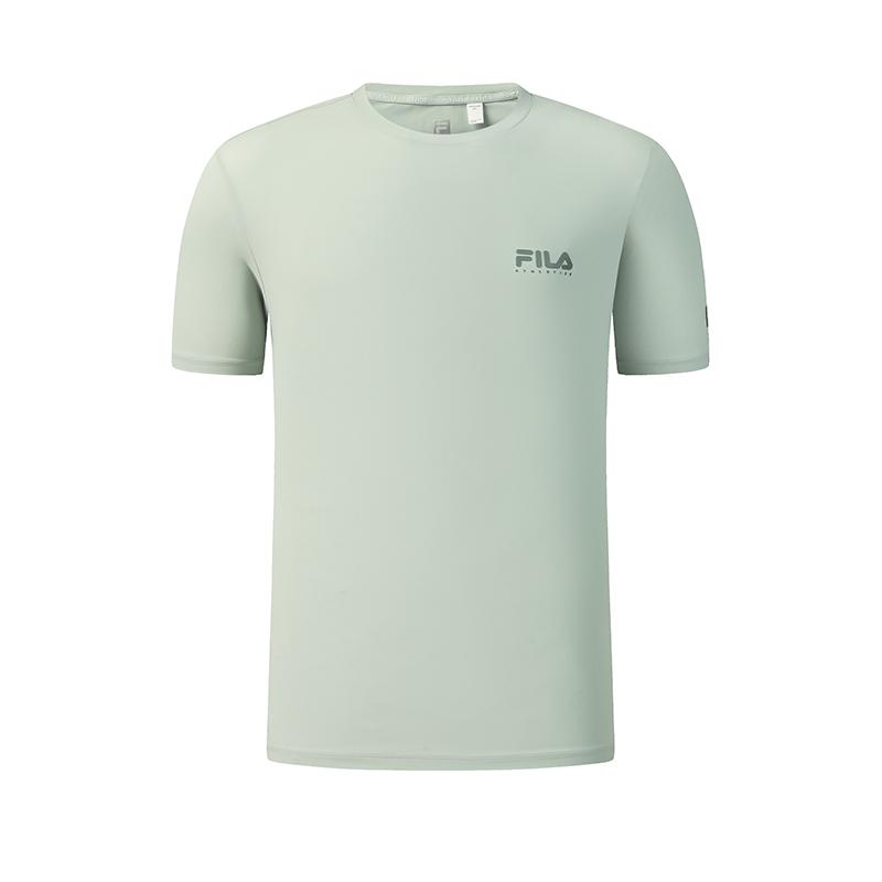 FILA Fitness T Shirt Men's Water Grass Gray Green A51M621107FGN