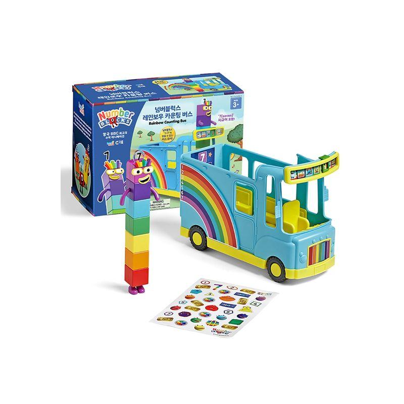 Numberblocks Regenbogen Zählbus, Figuren 1 - 5