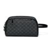Herren Geldbörsen Retro PU-Leder Münzbörse Luxus Business Handtaschen Vintage Handgelenktasche Handy Taschen Einfarbige Aufbewahrungstaschen
