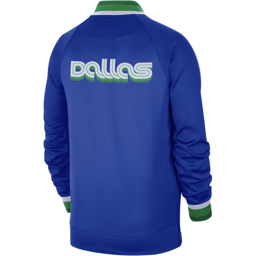Nike NBA Showtime City Edition Dallas Mavericks Dri-Fit Color Block Zip Jacket Unisex Jacket DN8401-495
